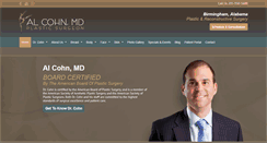 Desktop Screenshot of cohnplasticsurgery.com