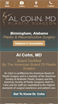 Mobile Screenshot of cohnplasticsurgery.com